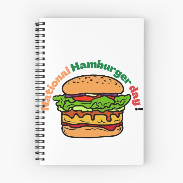 Item preview, National Hamburger Day ! Lovely designs related to National Hamburger Day ! (in White color) designed and sold by byskillbytalent.