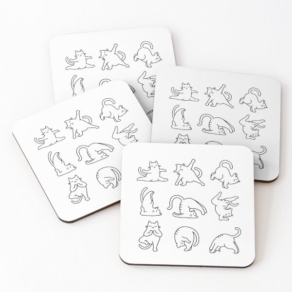 Item preview, Cat Yoga, Cat Pilates designed and sold by Shannon Annessa.
