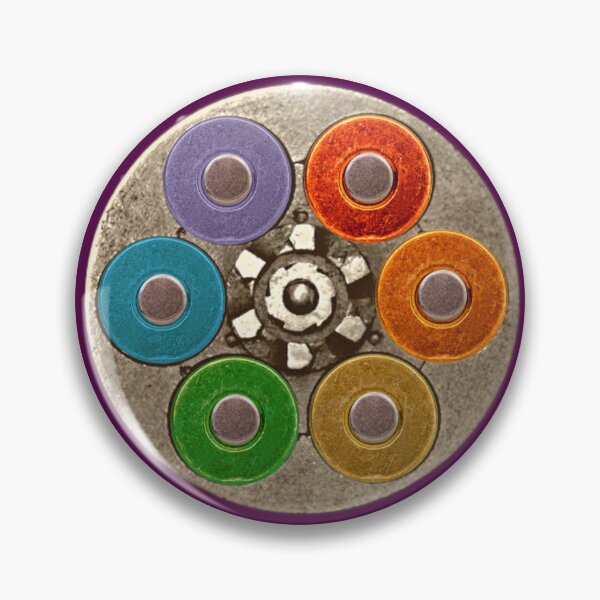 Item preview, Pride Revolver Button designed and sold by rddenton.