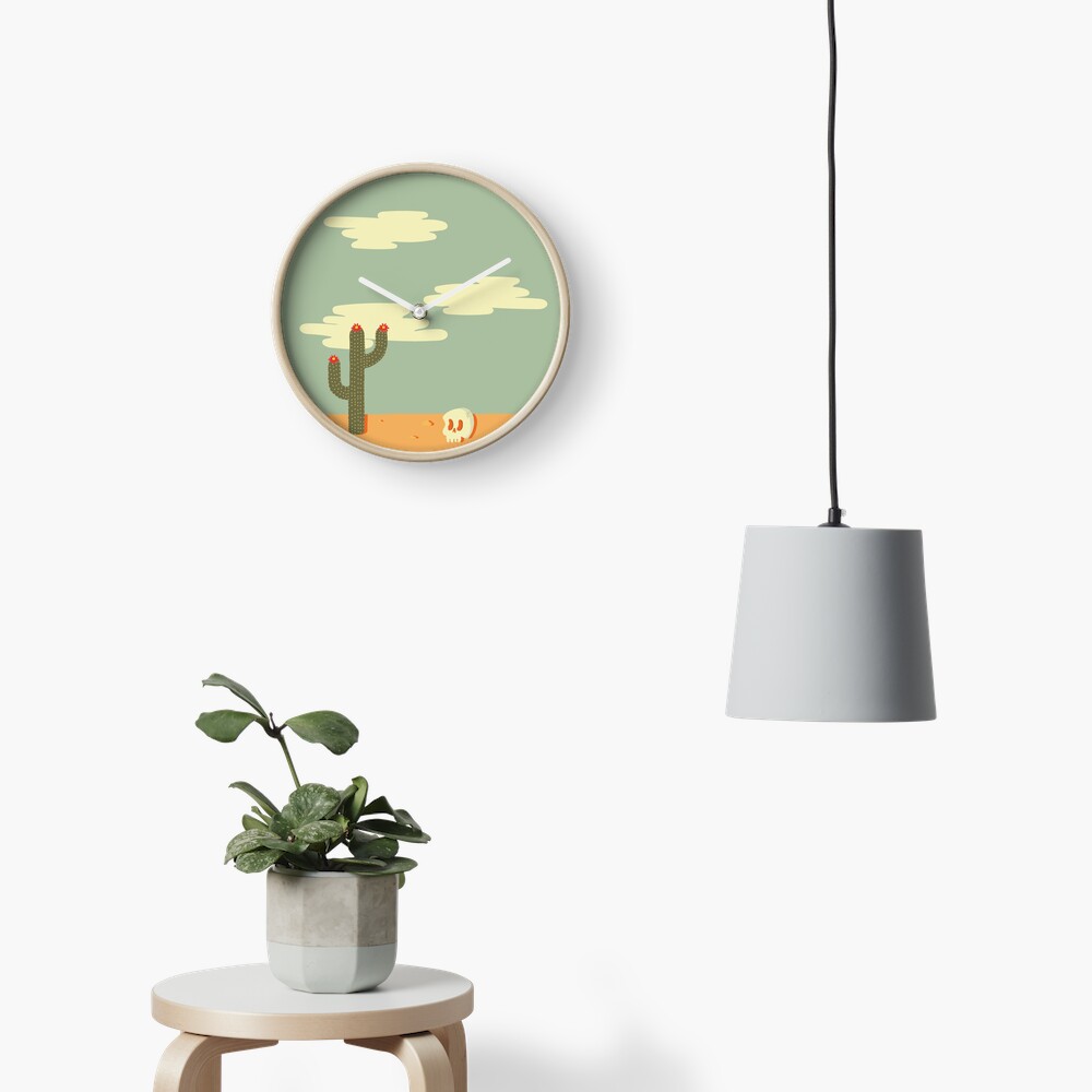 Desert Wasteland Clock