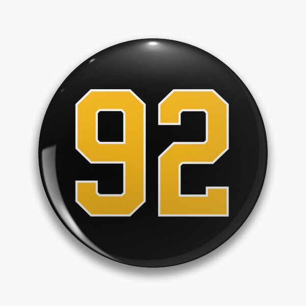 Item preview, Yellow Number 92 lucky sports jersey ninety two designed and sold by HeavyStyle.