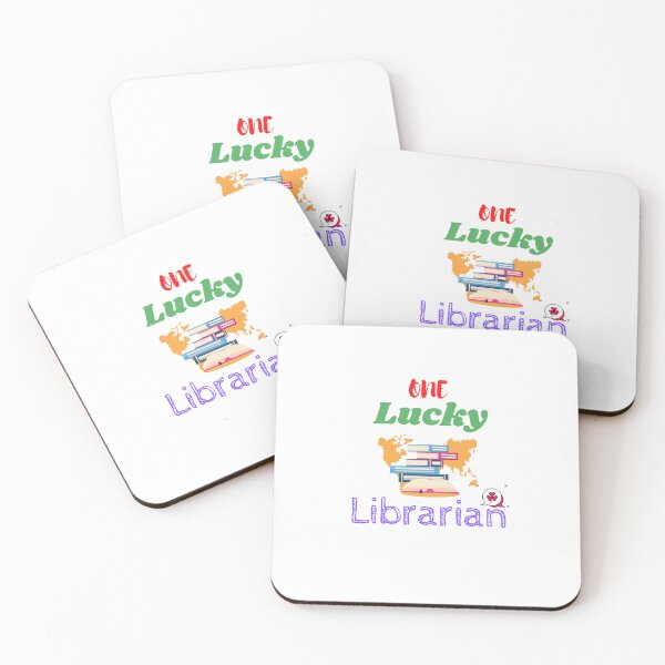 Item preview,   One Lucky Librarian designed and sold by yassminishop.