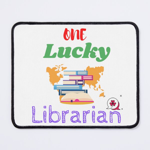 Item preview,   One Lucky Librarian designed and sold by yassminishop.