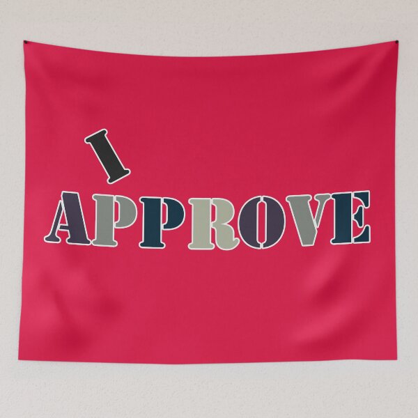 Item preview, I Approve No 2 designed and sold by Fun Funky Designs.