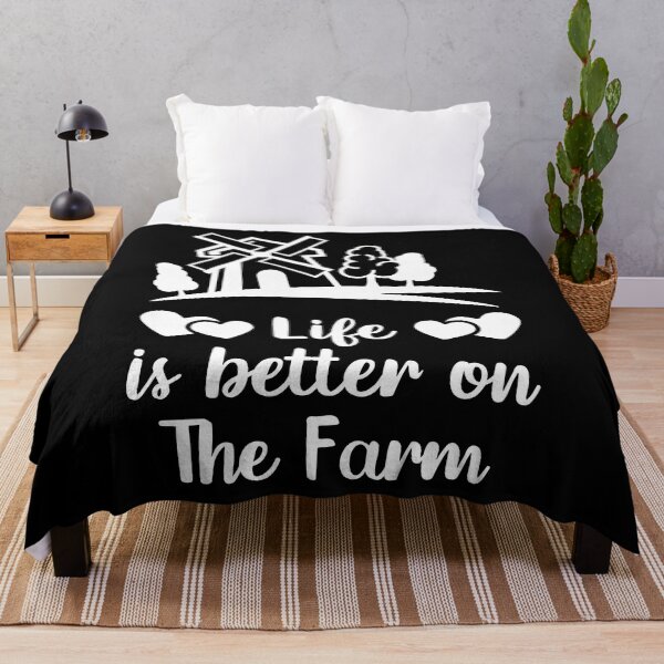 Item preview, Life is Better on the Farm - Farming Lover Gift - Funny Farmer designed and sold by Adexyl.
