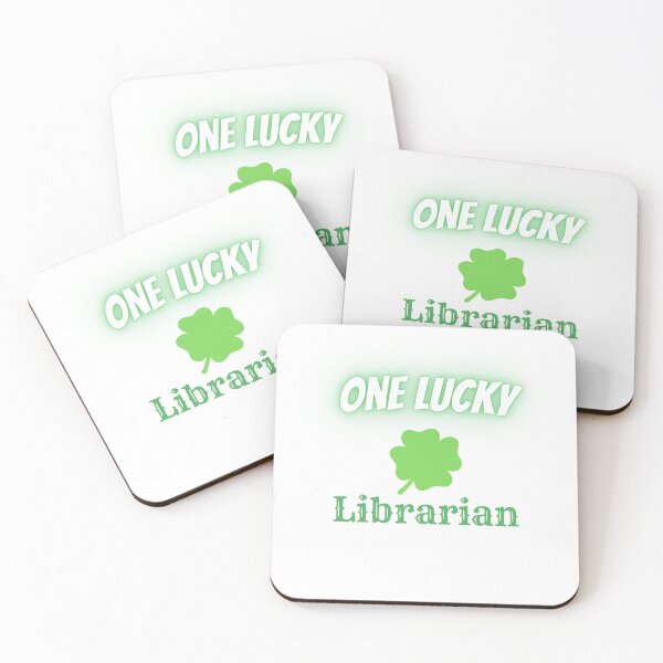 Item preview,    One Lucky Librarian designed and sold by yassminishop.