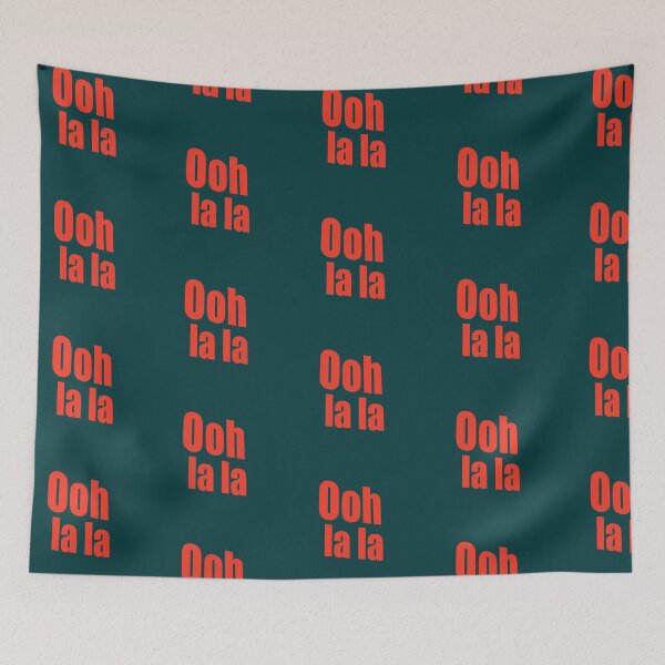 Item preview, Ooh la la abstract design designed and sold by lobodelnoir.