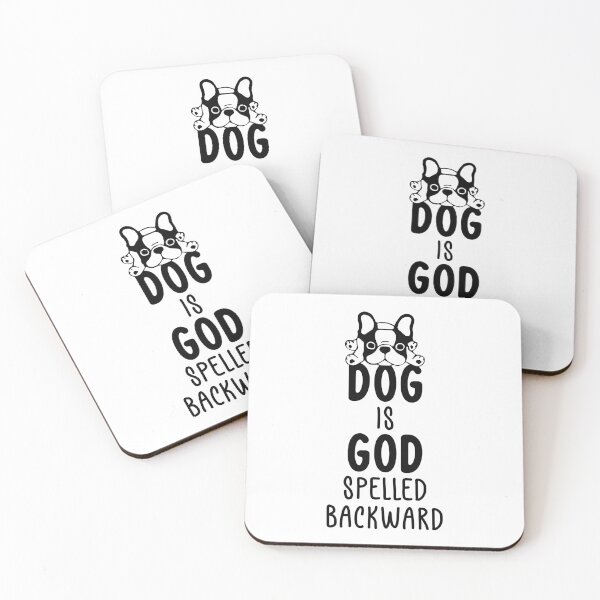 Item preview, DOG IS GOD SPELLED BACKWARD designed and sold by SatraDesign.