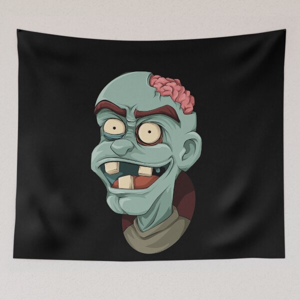 Item preview, Zombie Head #2 designed and sold by spidericks.