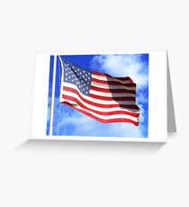 THE COLORS OF FREEDOM Greeting Card