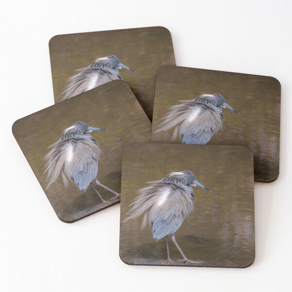 Item preview, Tri-colored Heron Wind Blown designed and sold by Debra Martz.