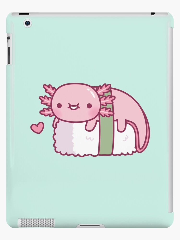 Axolotl Gift Kids Kawaii Axolotl Gifts Men Axolotl iPad Air Cover