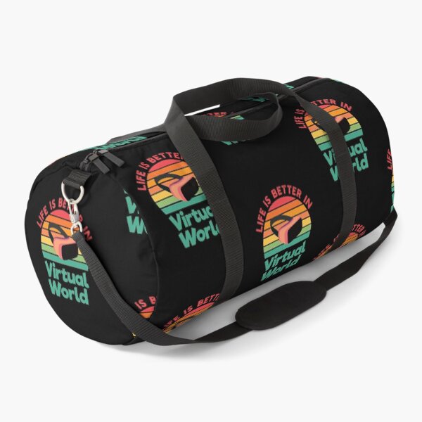Item preview, Life is Better in the Virtual World - VR Virtual Reality Streamer Retro Gamer designed and sold by Adexyl.