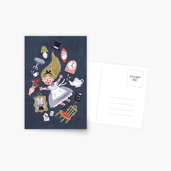 Alice in Wonderland Postcard