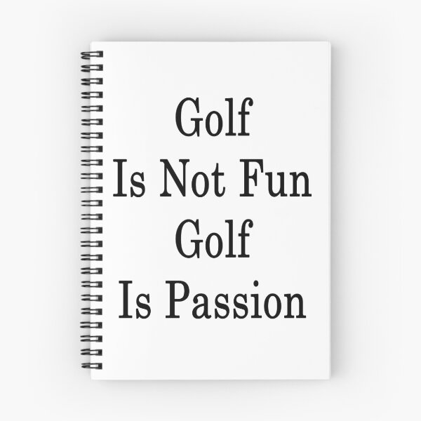 Item preview, Golf Is Not Fun Golf Is Passion  designed and sold by supernova23.