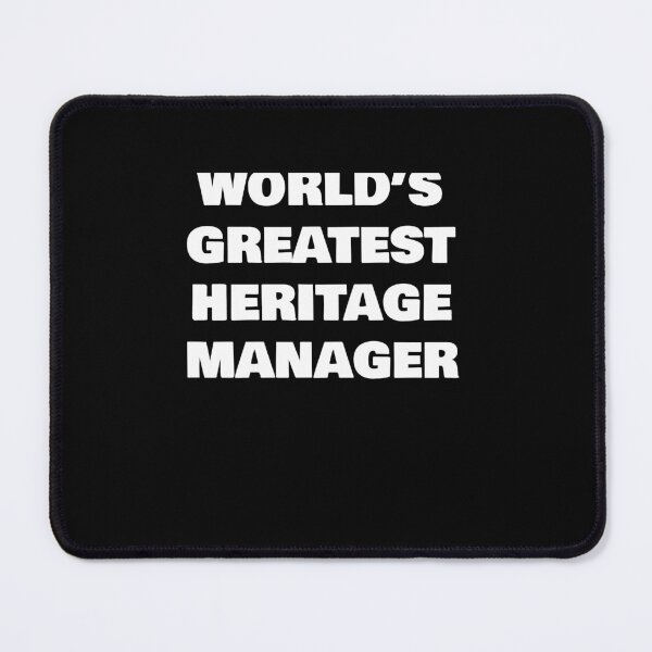 Item preview, WORLD’S GREATEST   HERITAGE MANAGER   designed and sold by joebrad.