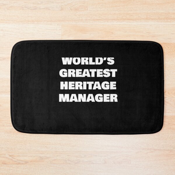 Item preview, WORLD’S GREATEST   HERITAGE MANAGER   designed and sold by joebrad.