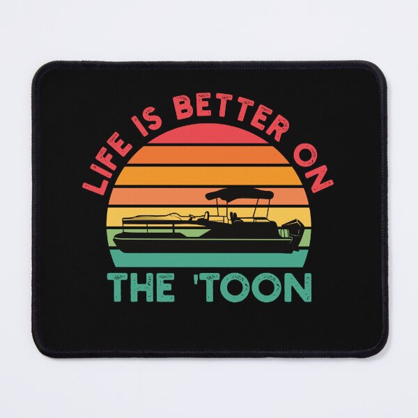Item preview, Life is Better on the Toon - Retro Pontoon Boat Lover - Boating Dad designed and sold by Adexyl.
