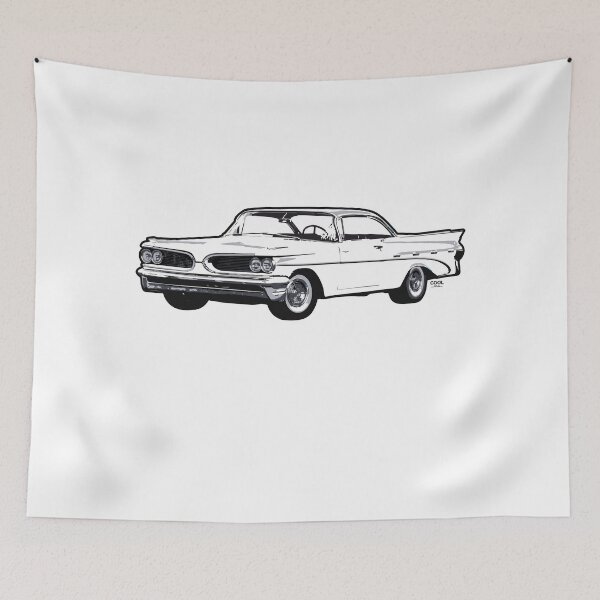 Item preview, White 1959 P Coupe designed and sold by CoolRide.