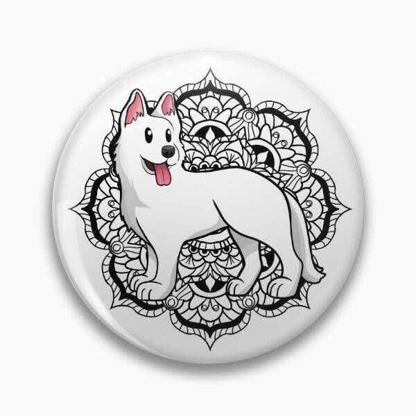 Item preview, Swiss Shepherd Mandala designed and sold by Ahenix.