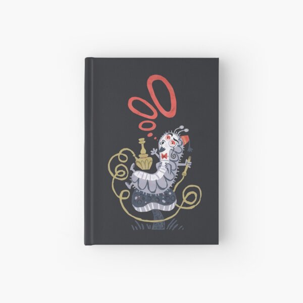 Caterpillar - Alice in Wonderland Hardcover Journal
