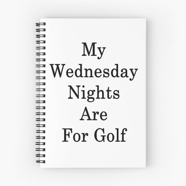 Item preview, My Wednesday Nights Are For Golf  designed and sold by supernova23.