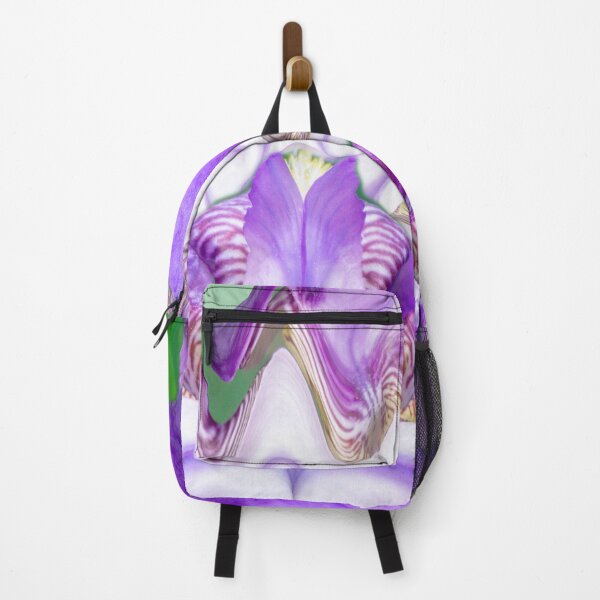 Item preview, Purple iris - close up on abstract background - floral art designed and sold by MarionsArt.