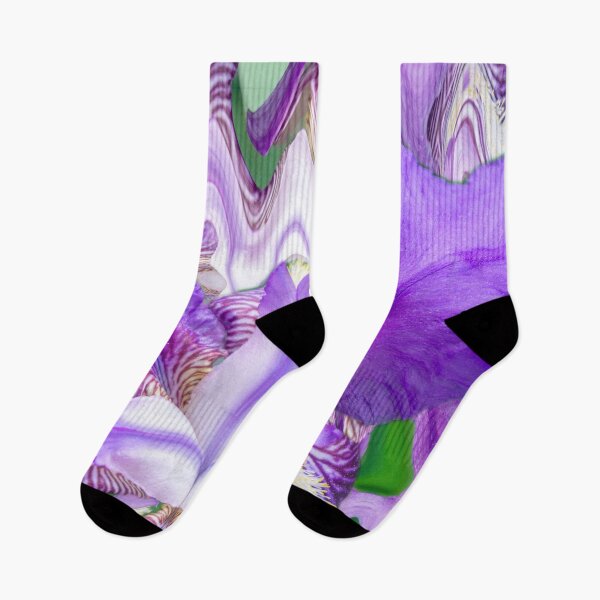Item preview, Purple iris - close up on abstract background - floral art designed and sold by MarionsArt.