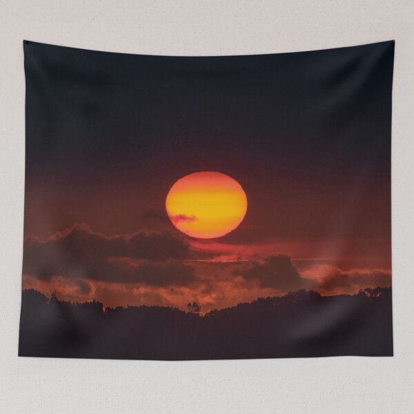 Item preview, Sunset-Clouds-Horizon-Fire Drawings in the Sky designed and sold by TessAndre.