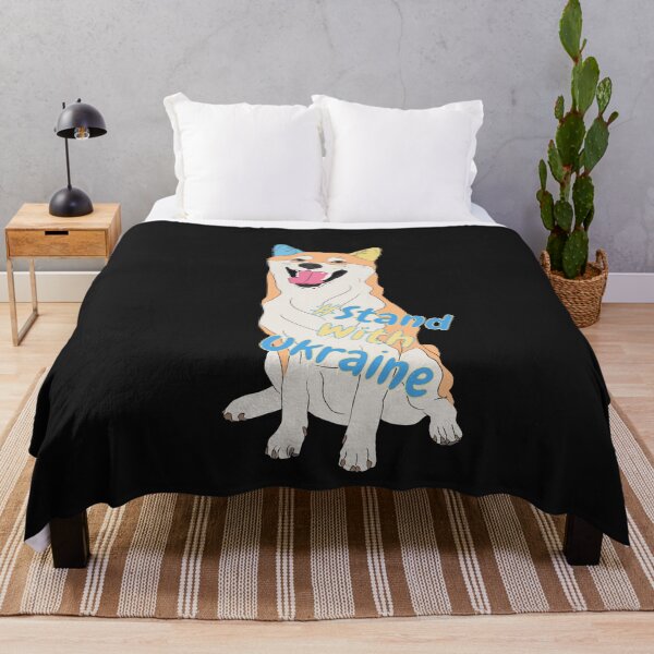 Item preview, Dog art Shiba Inu Dog #StandwithUkraine designed and sold by Anastasiia87.