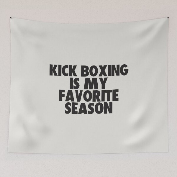 Item preview, Kick Boxing Is My Favorite Season - Gift for Kick Boxing Fans designed and sold by kindxinn.