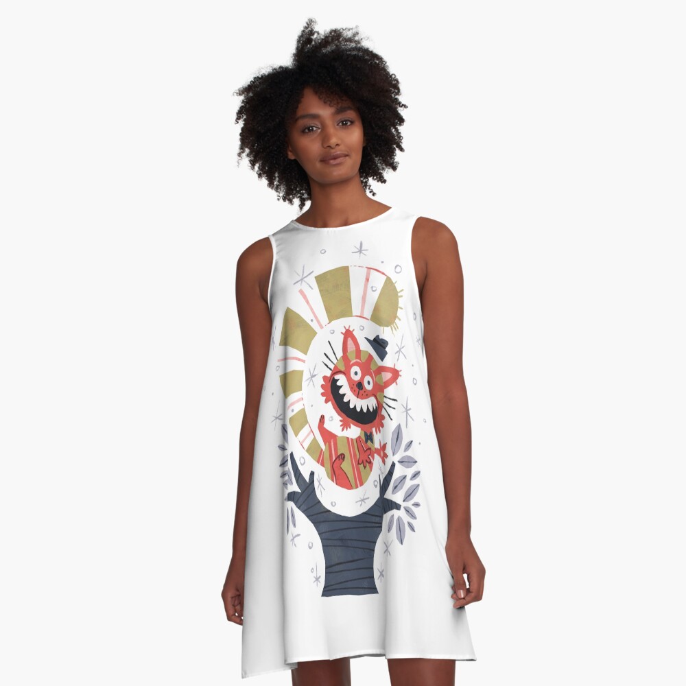 Item preview, A-Line Dress designed and sold by WanderingBert.