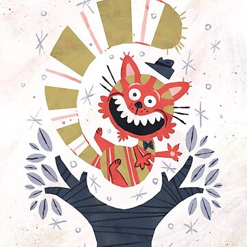 Artwork thumbnail, Cheshire Cat - Alice in Wonderland by WanderingBert