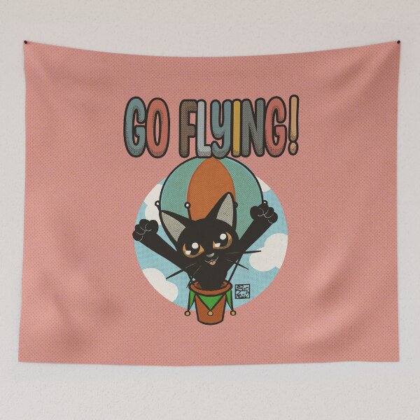 Item preview, Go flying! designed and sold by BATKEI ART.