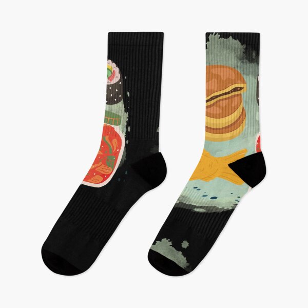 Item preview, Corn dog, Bungeoppang, Kimchi, Kimbap, Hotteok, Korean Food designed and sold by Keffy.