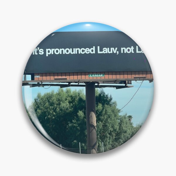 Item preview, it's pronounced Lauv, not Lauv designed and sold by LiKaDraw.