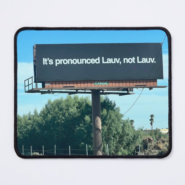 Item preview, it's pronounced Lauv, not Lauv designed and sold by LiKaDraw.