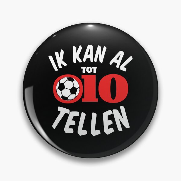 Item preview, Rotterdam ik kan al tot 010 tellen voetbal Nederland / funny dutch soccer for kids designed and sold by portrait4you.