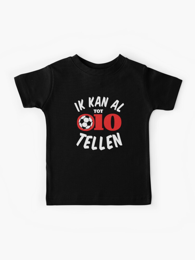 Rotterdam ik kan al tot 010 tellen voetbal Nederland / funny dutch soccer for kids" Kids T-Shirt for Sale by portrait4you |