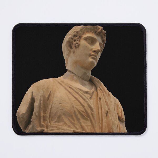 Item preview, Statue of Roman Citizen Wearing Toga Vector Art designed and sold by taiche.