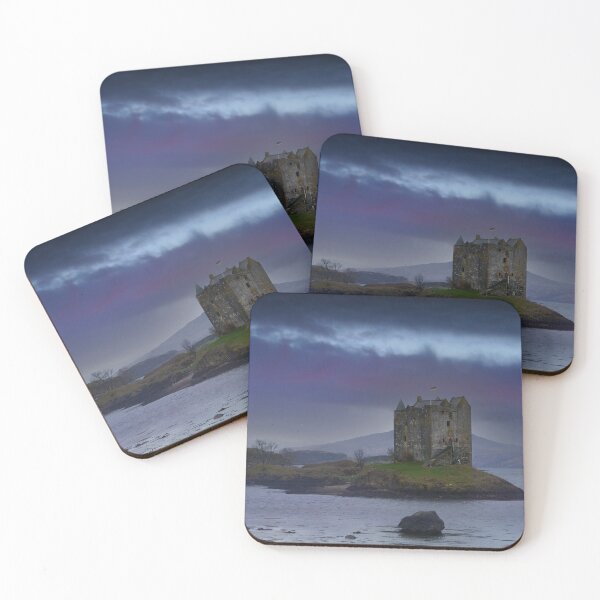 Item preview, Sunset At Castle Stalker designed and sold by rawshutterbug.
