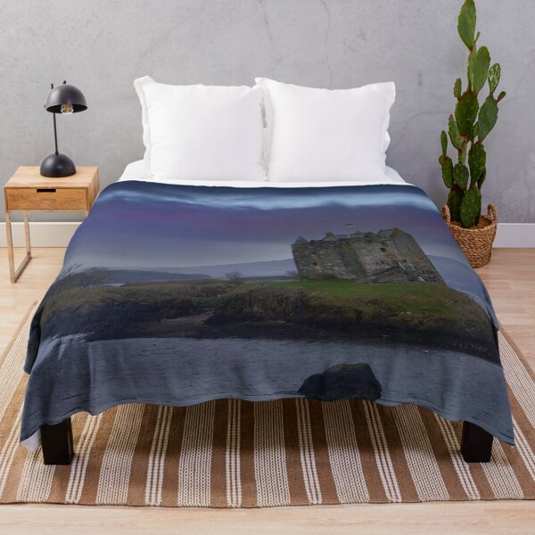 Item preview, Sunset At Castle Stalker designed and sold by rawshutterbug.