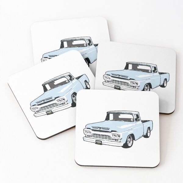 Item preview, Light Blue 50s F Truck designed and sold by CoolRide.