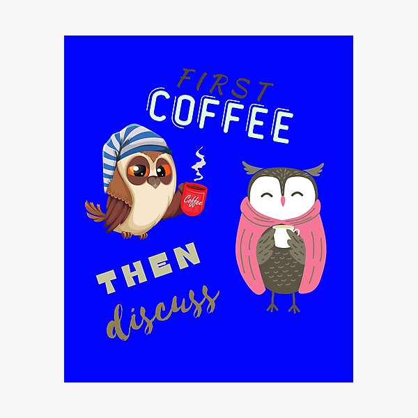 "First coffee then discuss when coffee discovered , how coffee