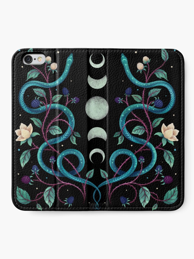 Alternate view of Serpent Moon iPhone Wallet