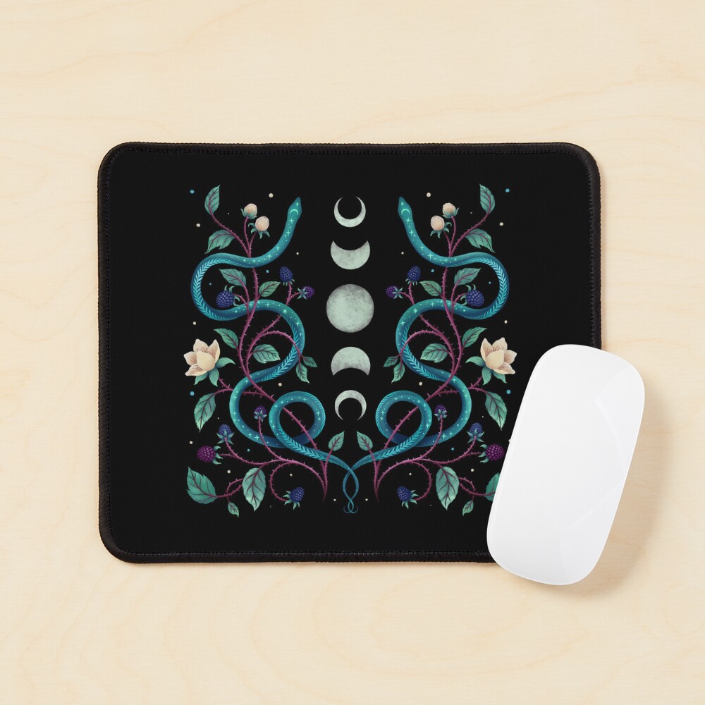 Serpent Moon Mouse Pad
