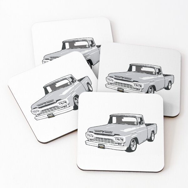 Item preview, Grey 50s F Truck designed and sold by CoolRide.