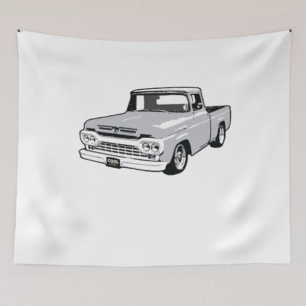 Item preview, Grey 50s F Truck designed and sold by CoolRide.