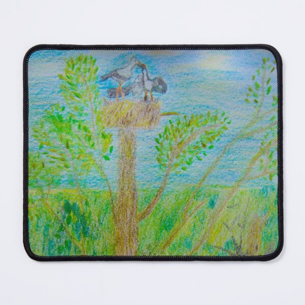 Item preview, Stork birds nest spring designed and sold by MartaTerkiewicz.