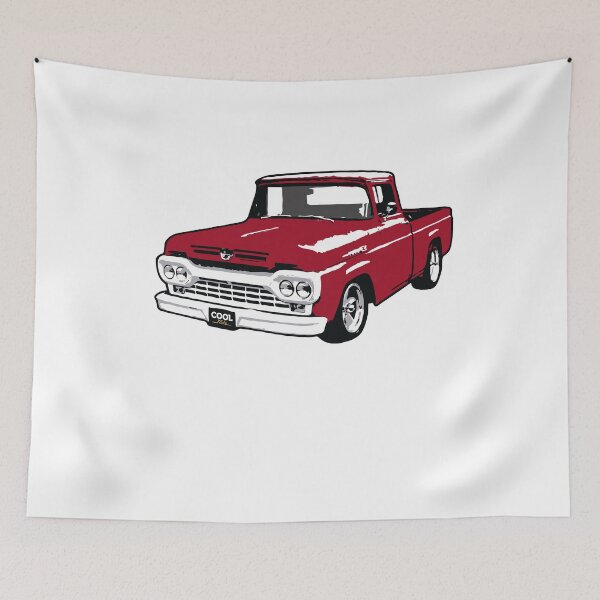 Item preview, Red 50s F Truck designed and sold by CoolRide.